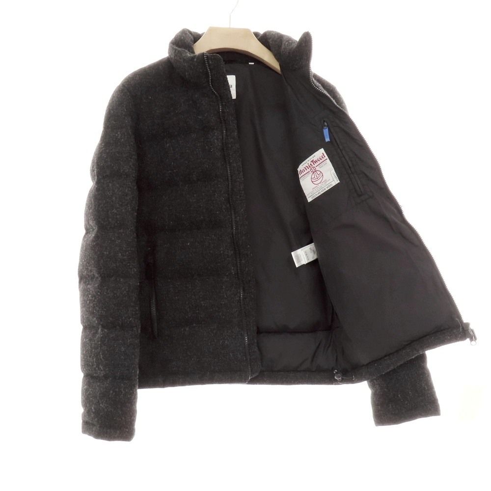 中古】アスペジ ASPESI ウール ハリスツイード スタンドカラー ダブル