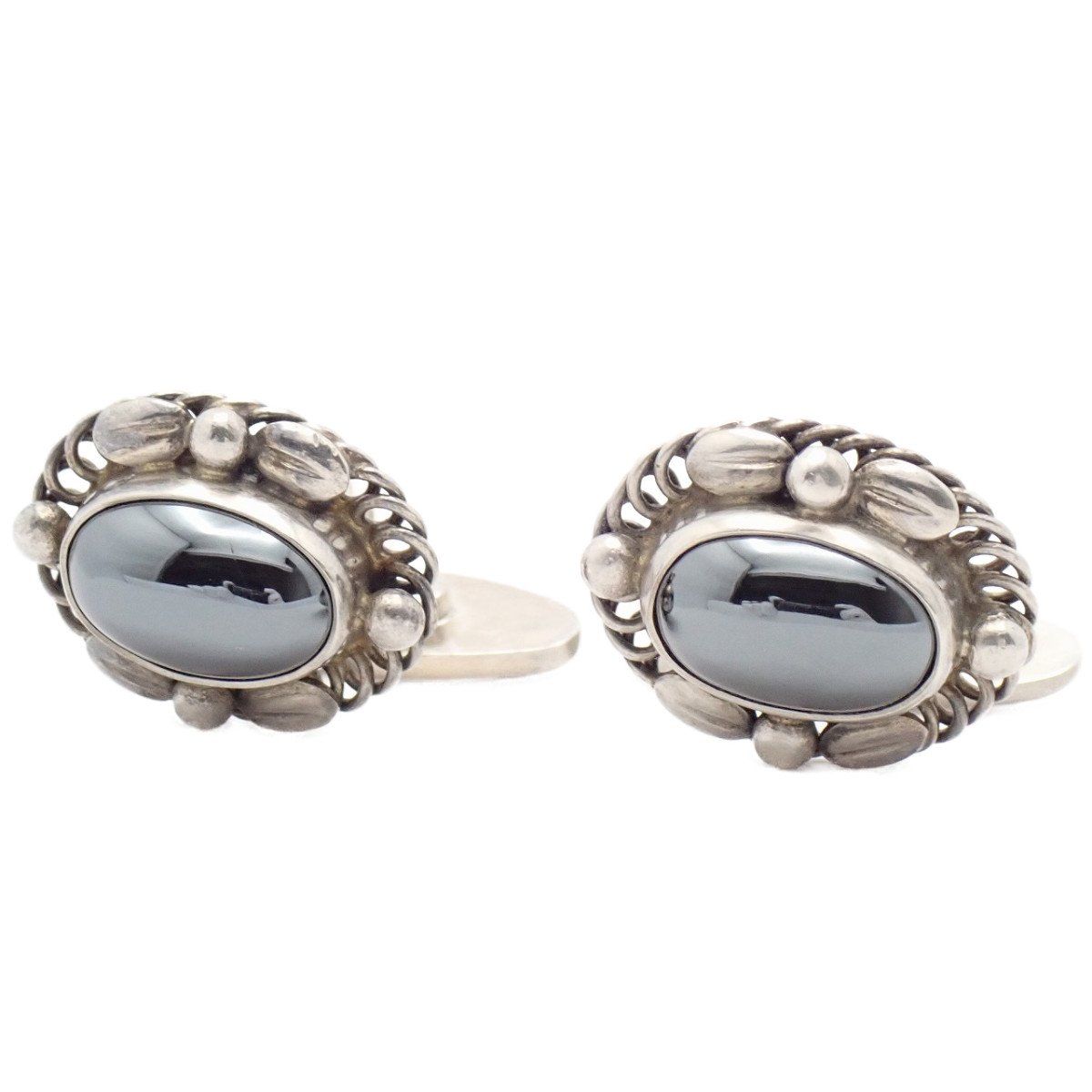 大人気☆GEORG JENSEN☆ジョージ ジェンセン☆925☆カフス＆タイピン 