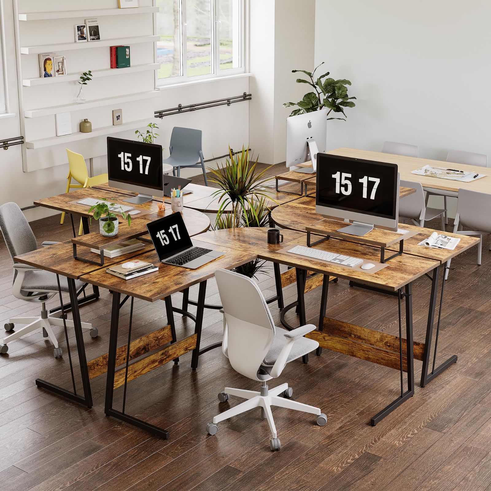 新着商品】CubiCubi l字デスク パソコンデスク ゲーミングデスク L字