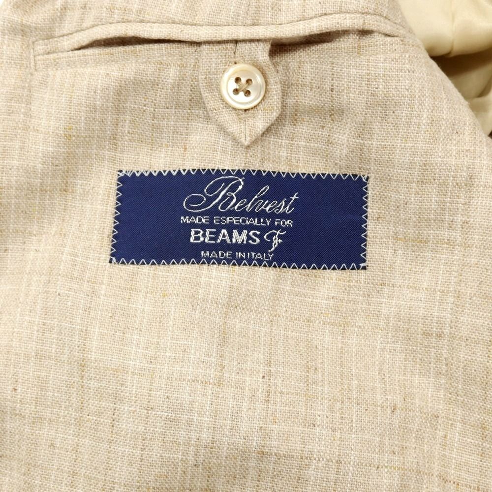 新品】ベルベスト Belvest シルク テーラードジャケット ベージュ