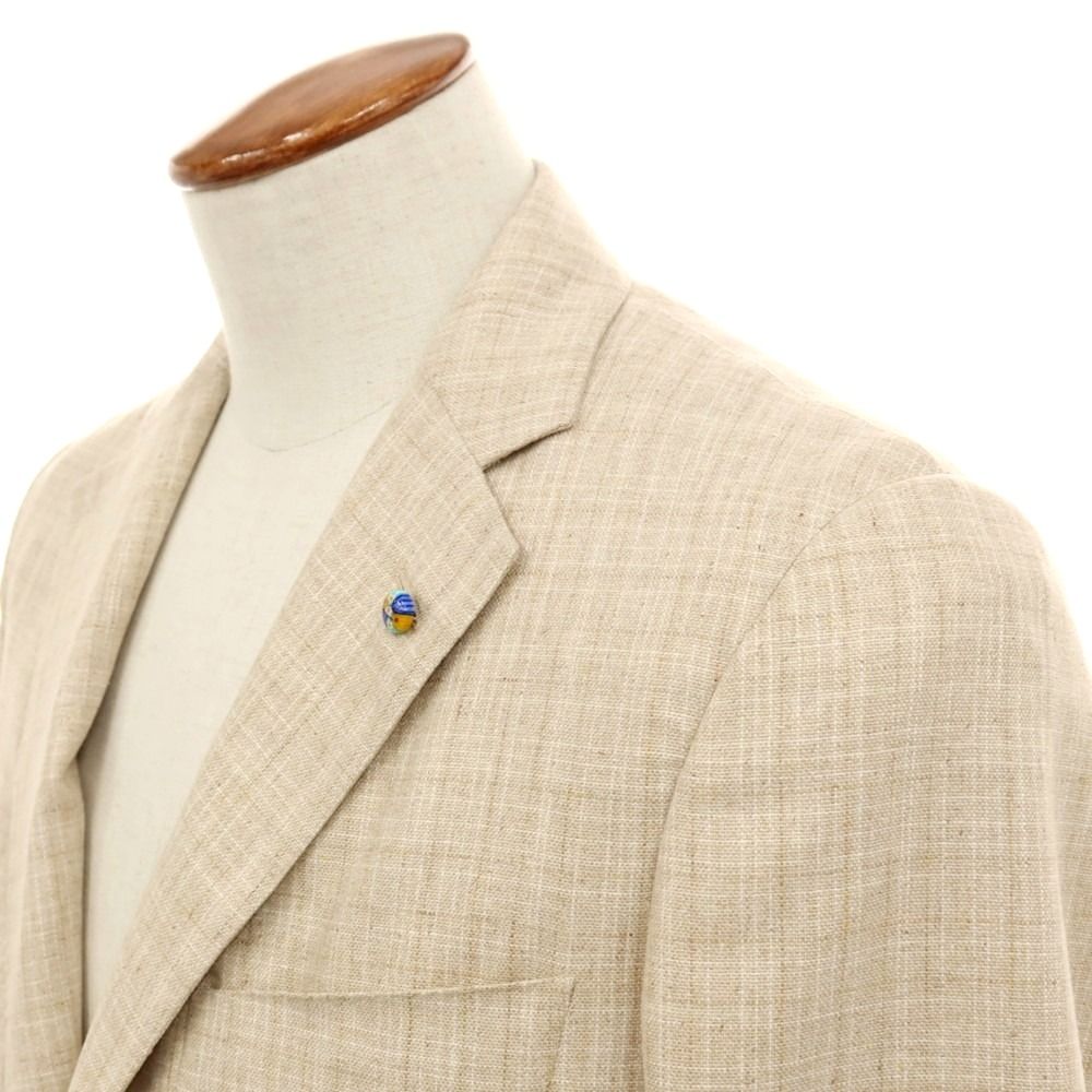 新品】ベルベスト Belvest シルク テーラードジャケット