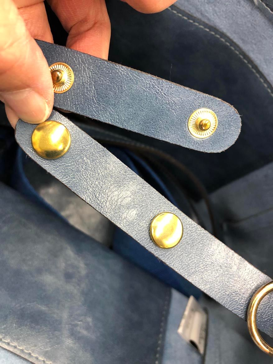 BLUEXPALANG ブルーパラン NUANCE SQUARE TOTE BAG 3way トート バッグ 