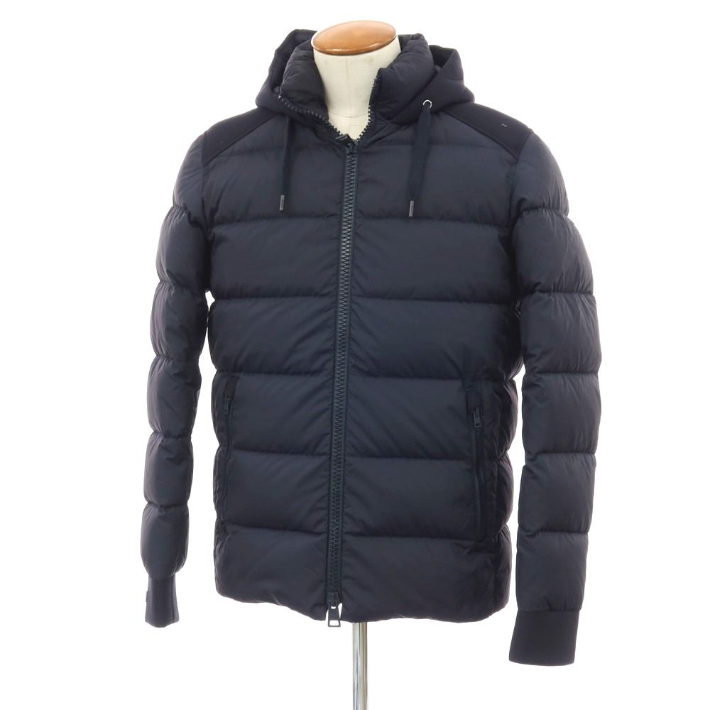 中古】ヘルノ Herno POLAR-TECH ナイロン フーデッド ダウンジャケット 