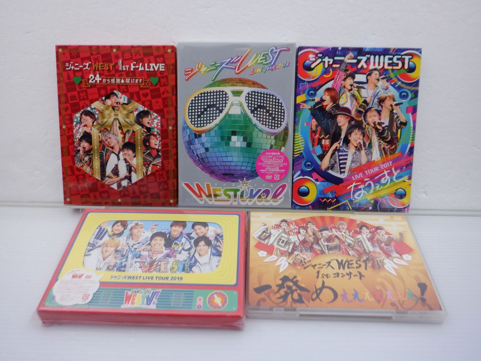 WEST. ジャニスト DVD 5点セット ジャニーズWEST、5月11日リリースの 