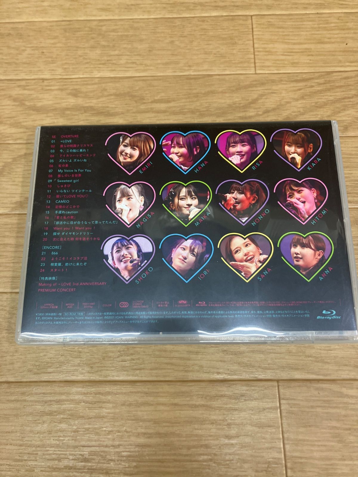 ＝LOVE イコラブ　3rd anniversary LOVE 3rd ANNIVERSARY CONCERT BD イコラブ 【公式通販】