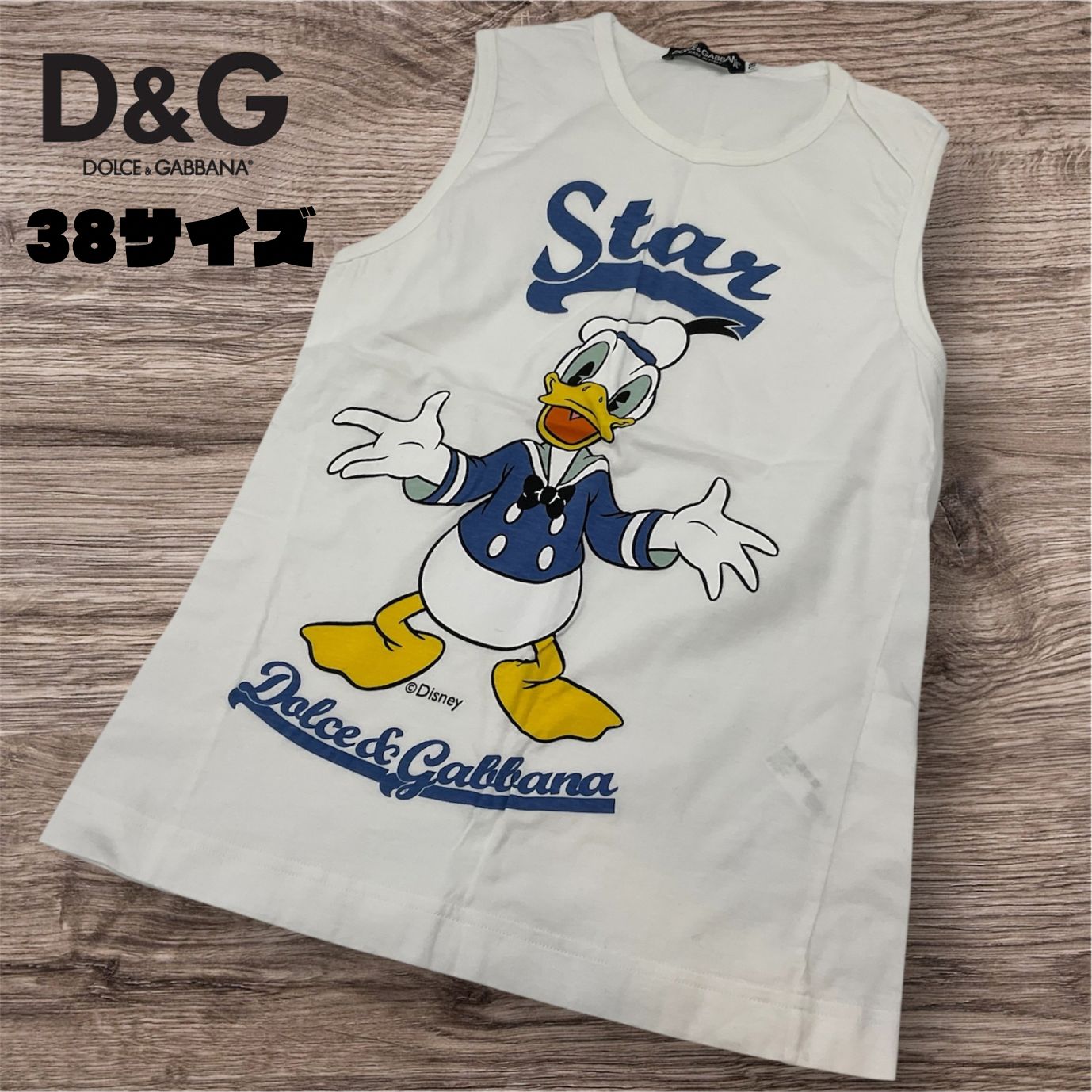 DOLCE&GABBANA ドルチェアンドガッバーナ トップス ドナルドダック 