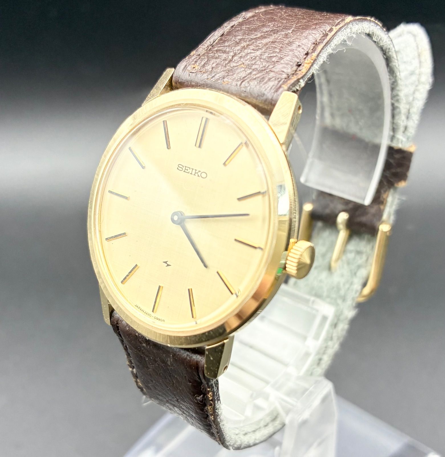 セイコー シャリオ 2220-0180 17石手巻き 1974年製 SEIKO セイコー