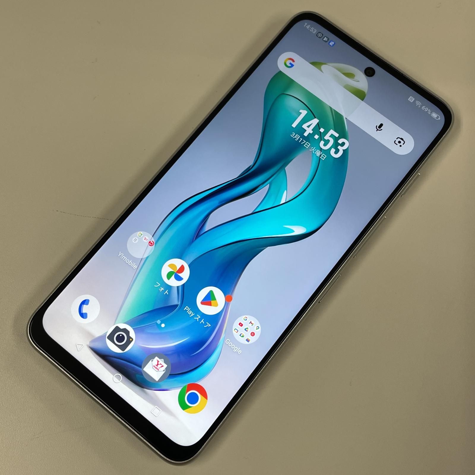 nubia S 5G A403ZT ホワイトY!mobile スマートフォン・携帯電話 nubia
