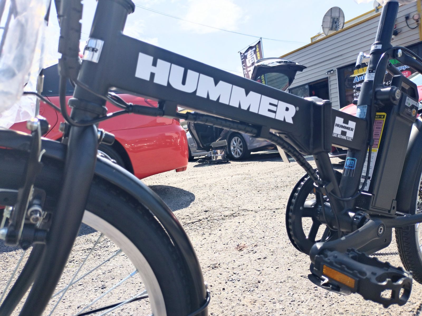 ☆HUMMER 20インチ 折り畳み電動アシスト自転車 Newバージョン 