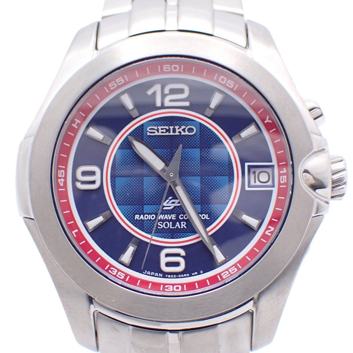 美品】SEIKO セイコー イグニッション 佐藤琢磨限定モデル ソーラー 