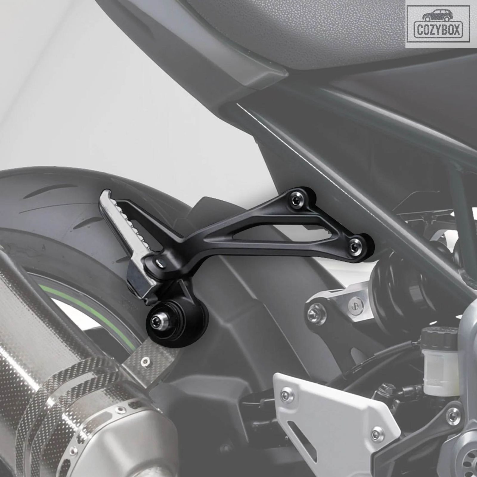 オートバイ用フットペグ オートバイ後部パッセンジャー フットレスト