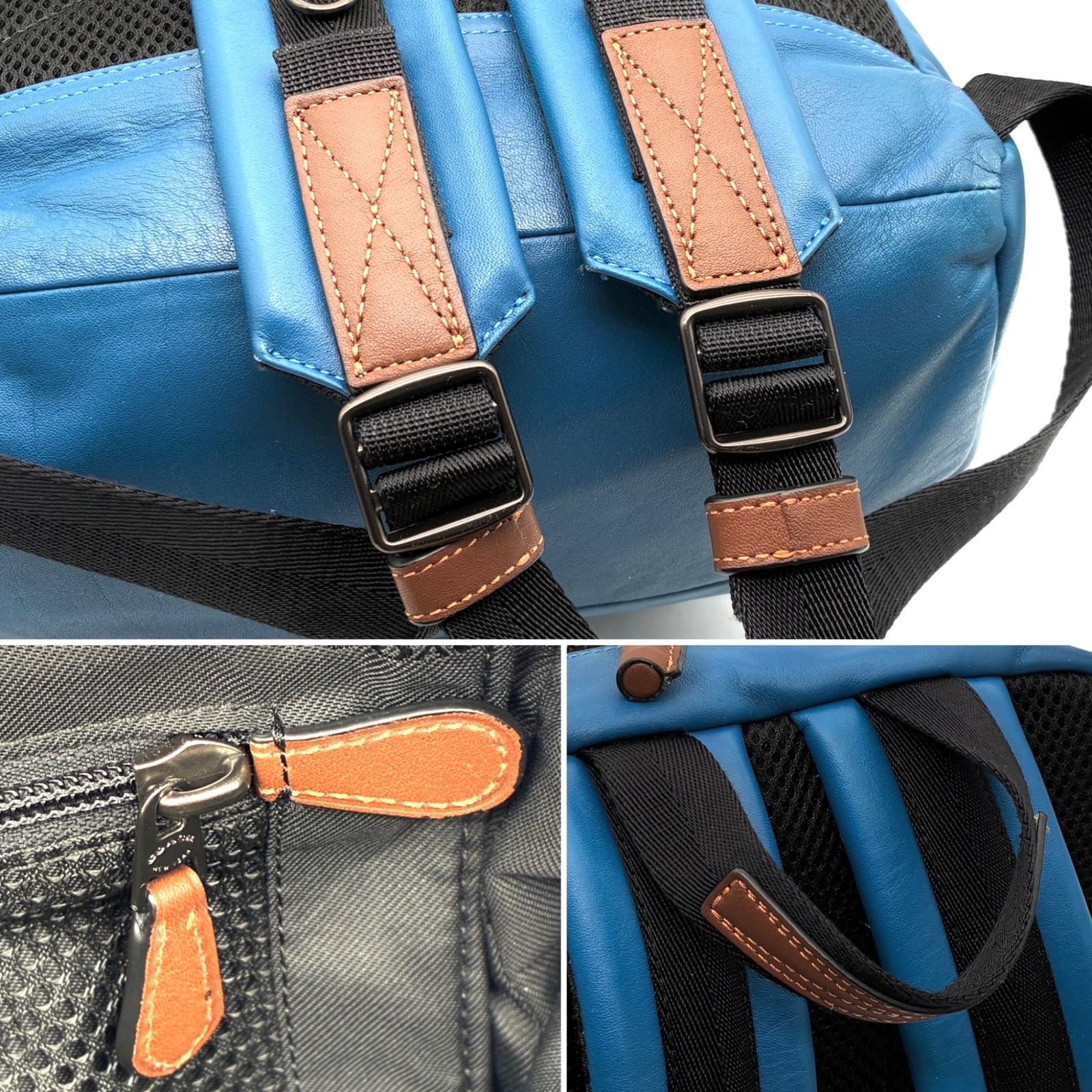 美品 COACH コーチ ペイサー バックパック リュックサック スムース 
