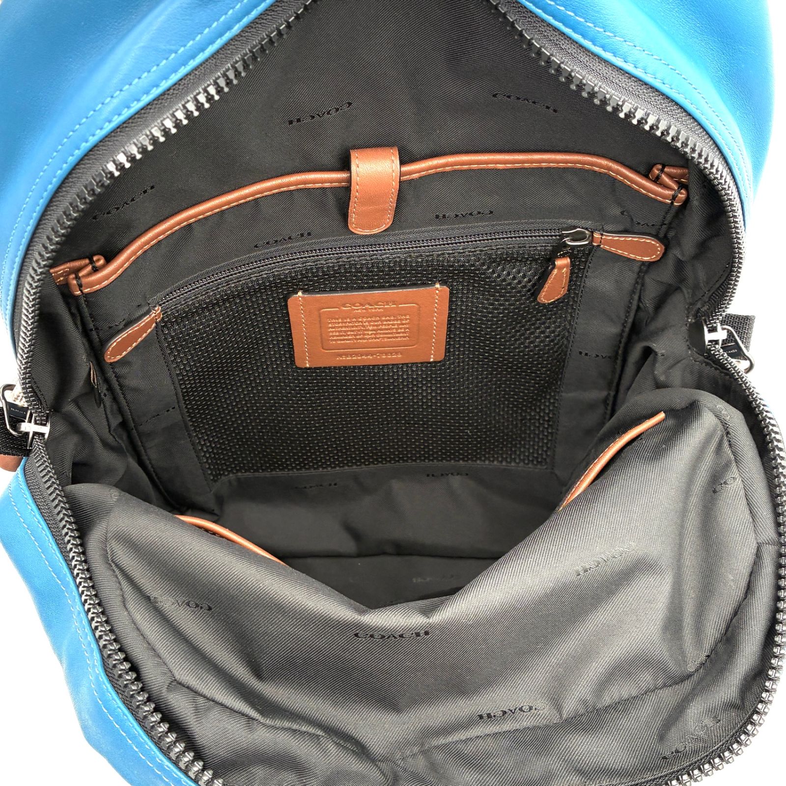 美品 COACH コーチ ペイサー バックパック リュックサック スムース 