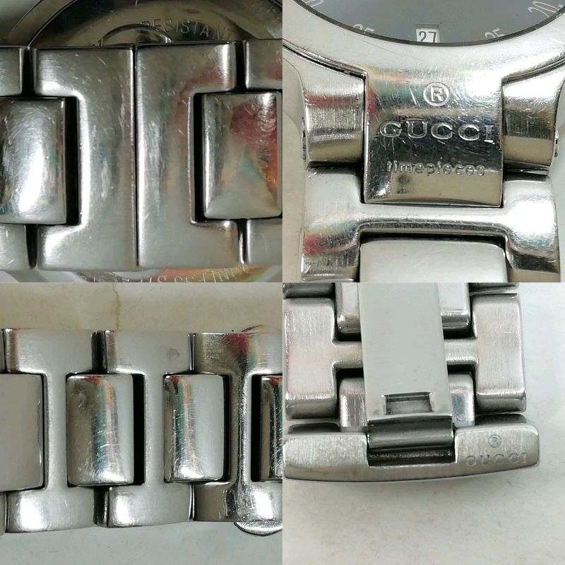中古】GUCCI メンズ クォーツ 8900M 腕時計 グレー文字盤 - メルカリ