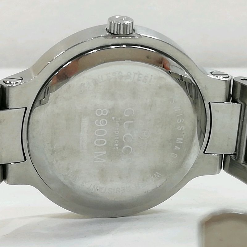 【中古】GUCCI メンズ クォーツ 8900M 腕時計 グレー文字盤 中古】GUCCI メンズ クォーツ 8900M 腕時計 グレー文字盤 - メルカリ