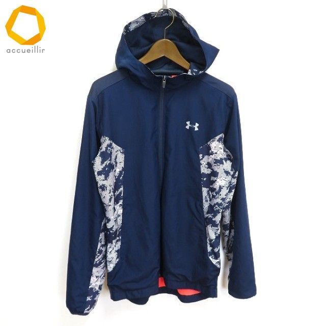 ax アンダーアーマー UNDER ARMOUR ブルゾン LG 紺 グレー 白 