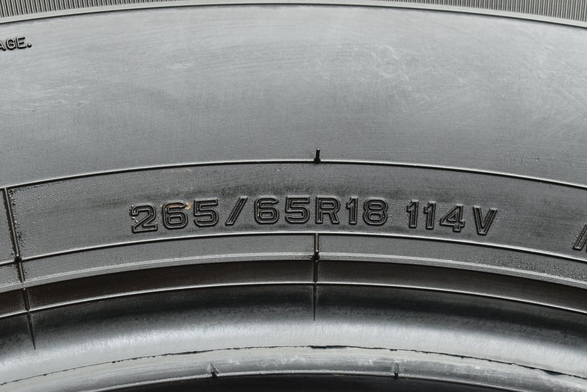 2025年製 バリ溝】ダンロップ グラントレック AT23 265/65R18 4本