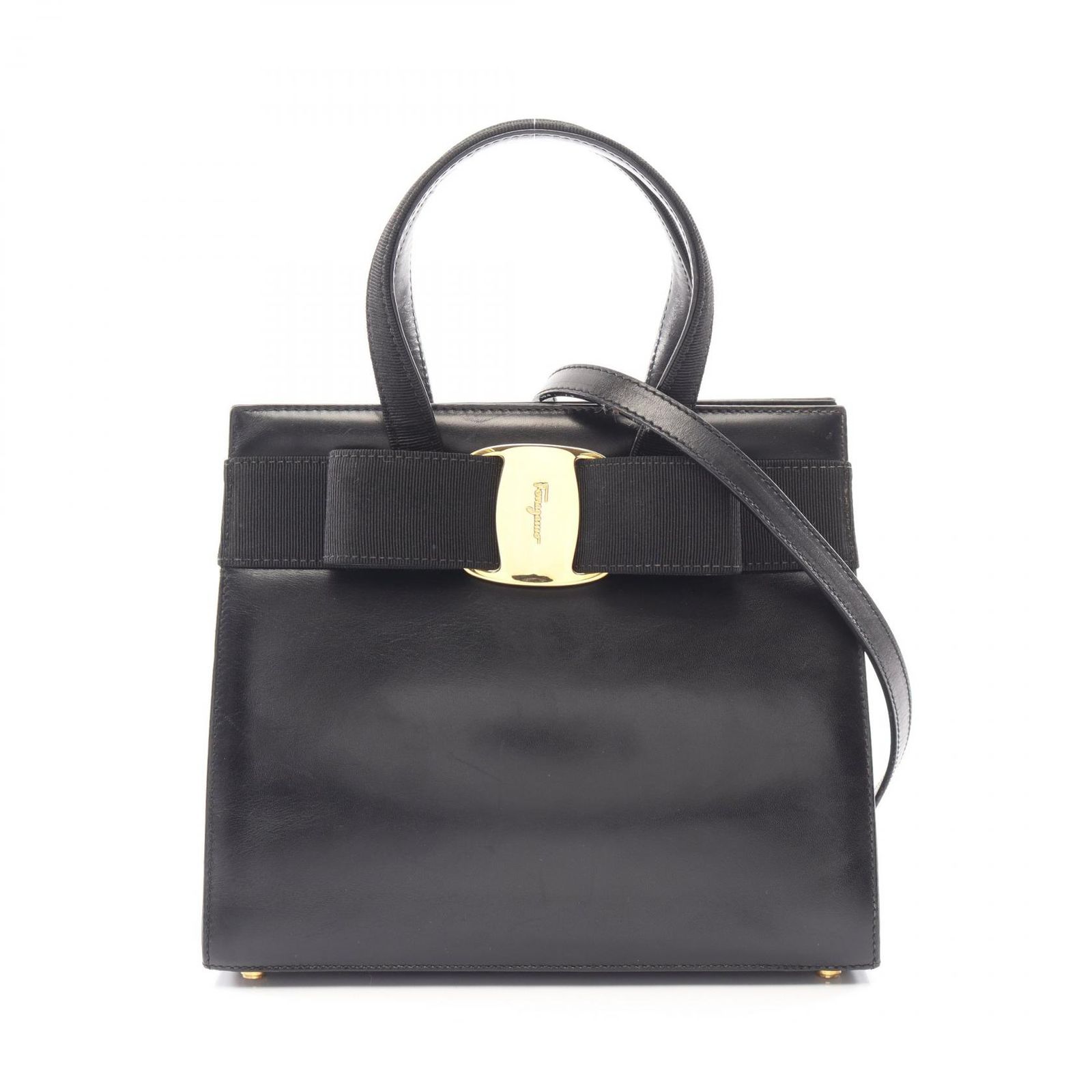 サルヴァトーレフェラガモ Salvatore Ferragamo ハンドバッグ ヴァラ 
