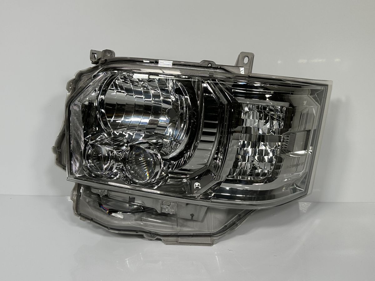 200 ハイエース 後期 ダークプライム 左 LED ヘッドライト ☆即決☆ A3 