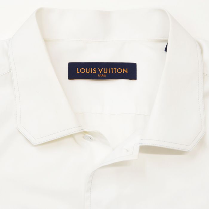 LOUIS VUITTON ルイ・ヴィトン 半袖シャツ サイズ L メンズ ブロード 