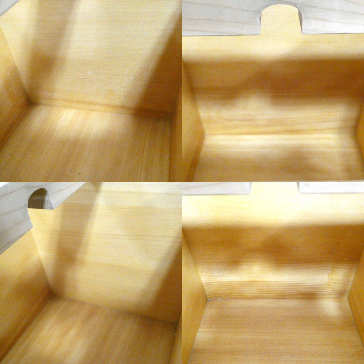 三月の特売品】利休好写 木曽檜 釣瓶水指 茶道具（1）【中古 美品