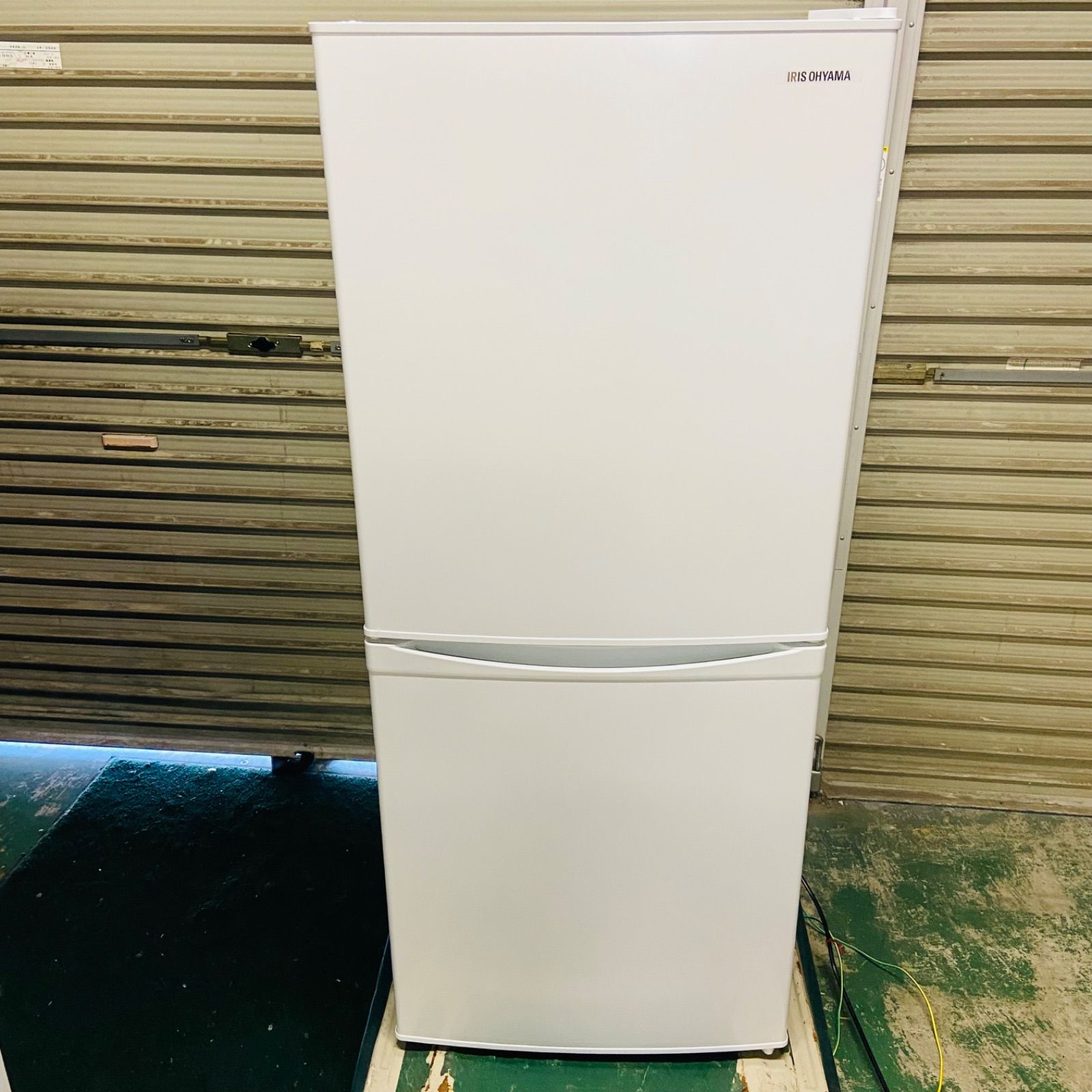 3h73.アイリスオーヤマ IRSD-14A-W ノンフロン冷凍冷蔵庫 2021年製 