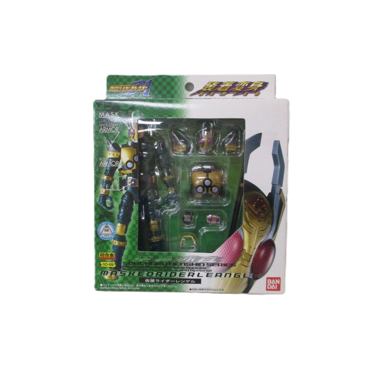 中古】未開封 仮面ライダーレンゲル 装着変身 超合金 GD-69「仮面 