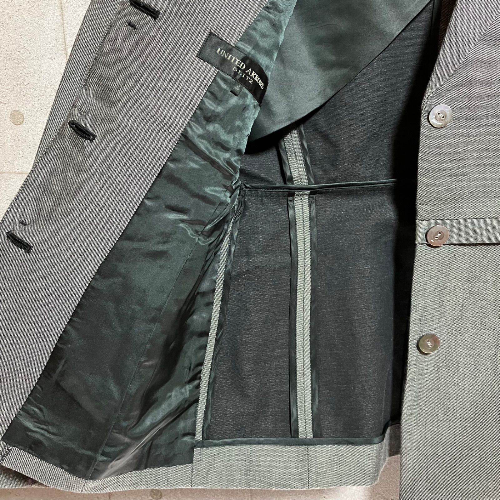 UNITED ARROWS ユナイテッドアローズ SLITZ セットアップ スーツ 