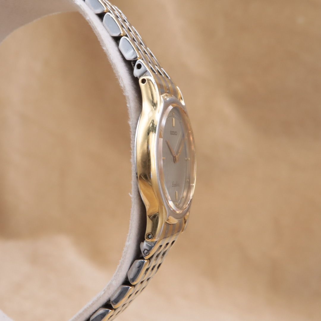 セイコー エクセリーヌ 7320-0350 SEIKO EXCELINE グレー文字盤