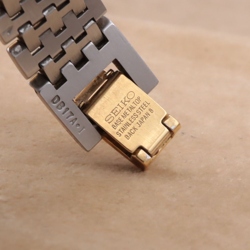 セイコー エクセリーヌ 7320-0350 SEIKO EXCELINE グレー文字盤