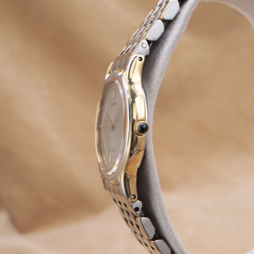 セイコー エクセリーヌ 7320-0350 SEIKO EXCELINE グレー文字盤