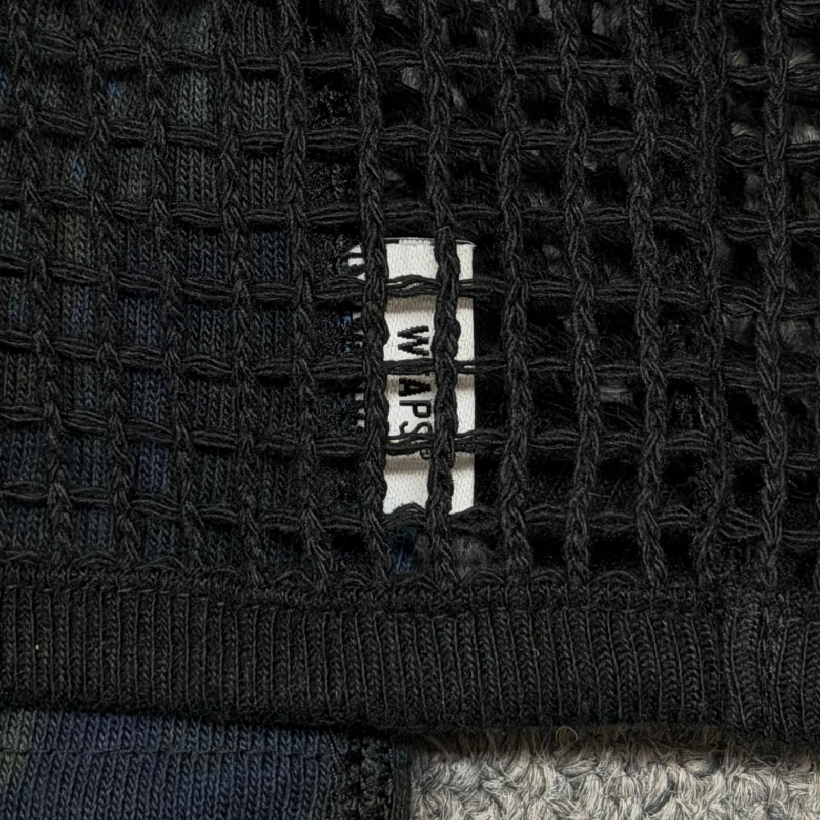 参考上代29700円 WTAPS 25AW GHILL / LS / COTTON メッシュカットソー 