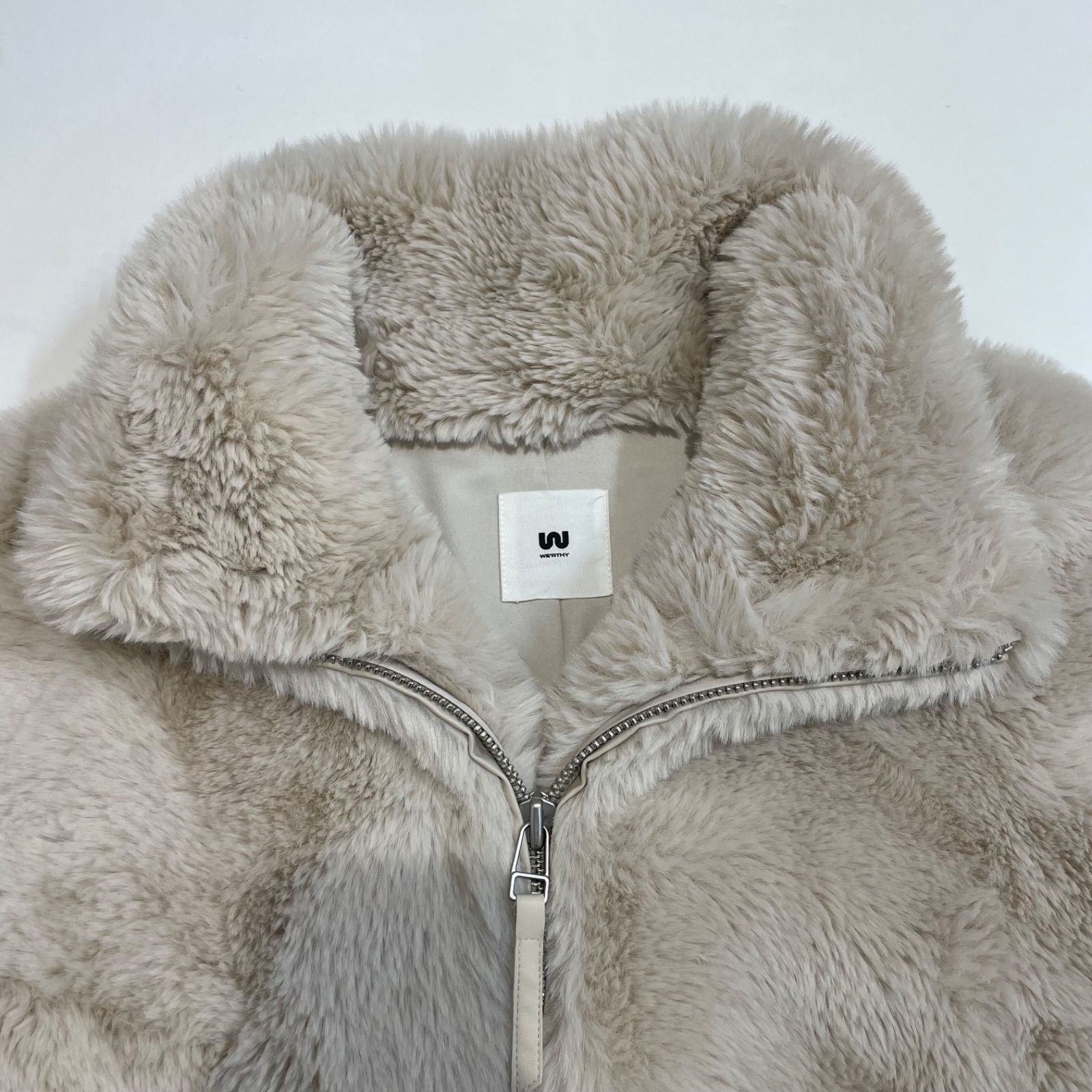 WE'RTHY ワーシー エコファージャケット WE228-WS-F 袖リブ 裾 WE'RTHY ワーシー エコファージャケット WE228-WS-F 袖リブ 裾