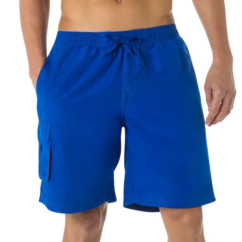Dolphin Mens Swimsuit Shorts Shorts Mens Dolfin 934 Classic Solid Board Shorts Royal