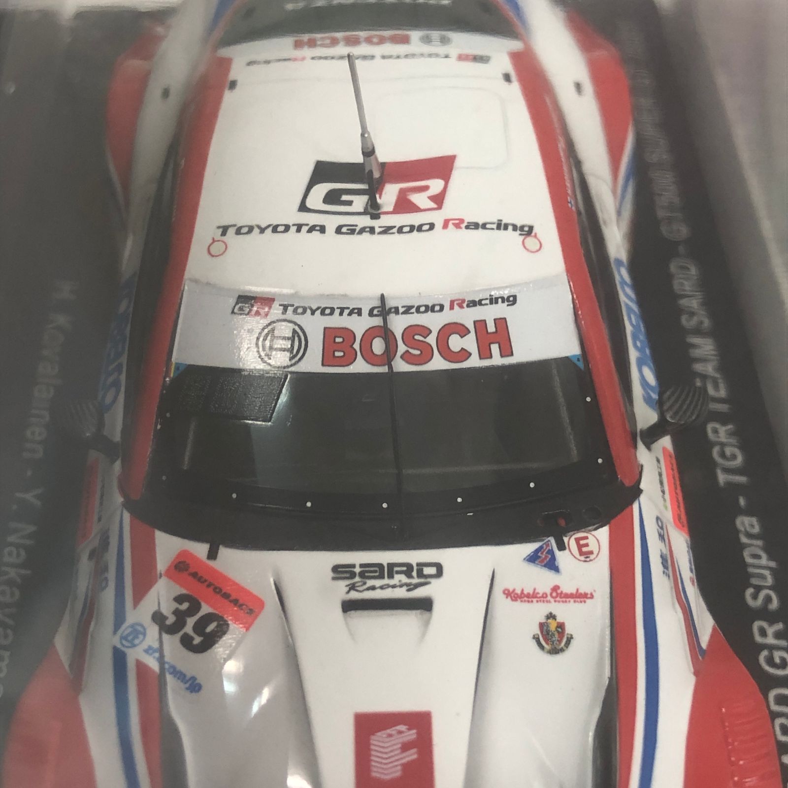 破損あり】スパーク 1/43 デンソー コベルコ サード GR スープラ TGR