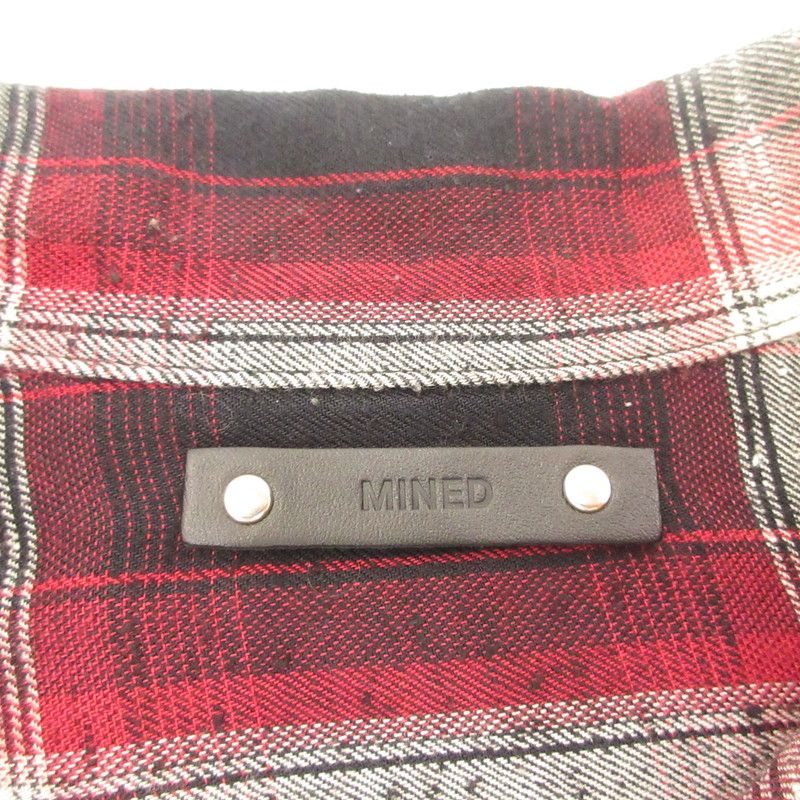 姫路東店】 中古 MINEDENIM | マインデニム 長袖シャツ RS Nep Check
