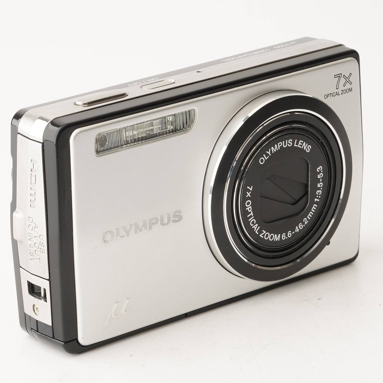 オリンパス Olympus μ mju シルバー 7000 7x 光学ズーム - メルカリ