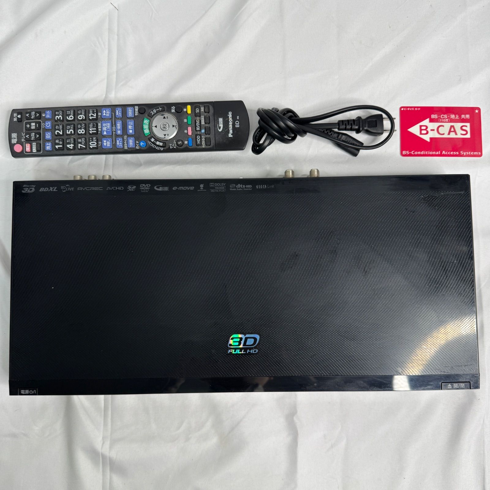 現状品】Panasonic ブルーレイレコーダー DMR-BZT800 2011年製 3D対応 