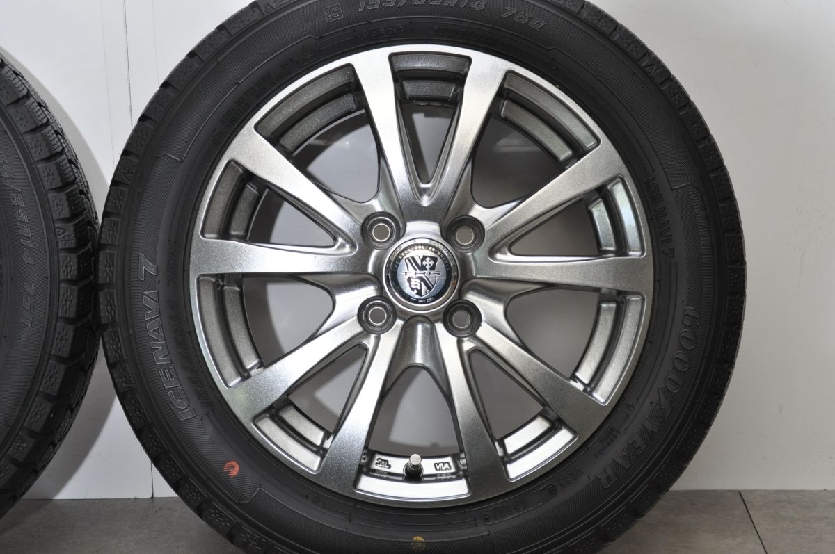 スタッドレスタイヤ+アルミホイル4本セット 175/65R14 175 65R14 