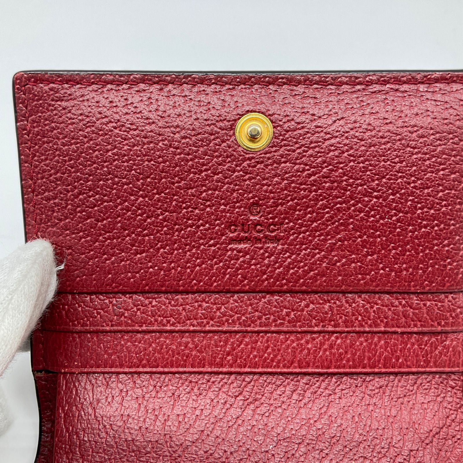 GUCCI グッチ オフィディア マーモント フローラ 花柄 コンパクト 
