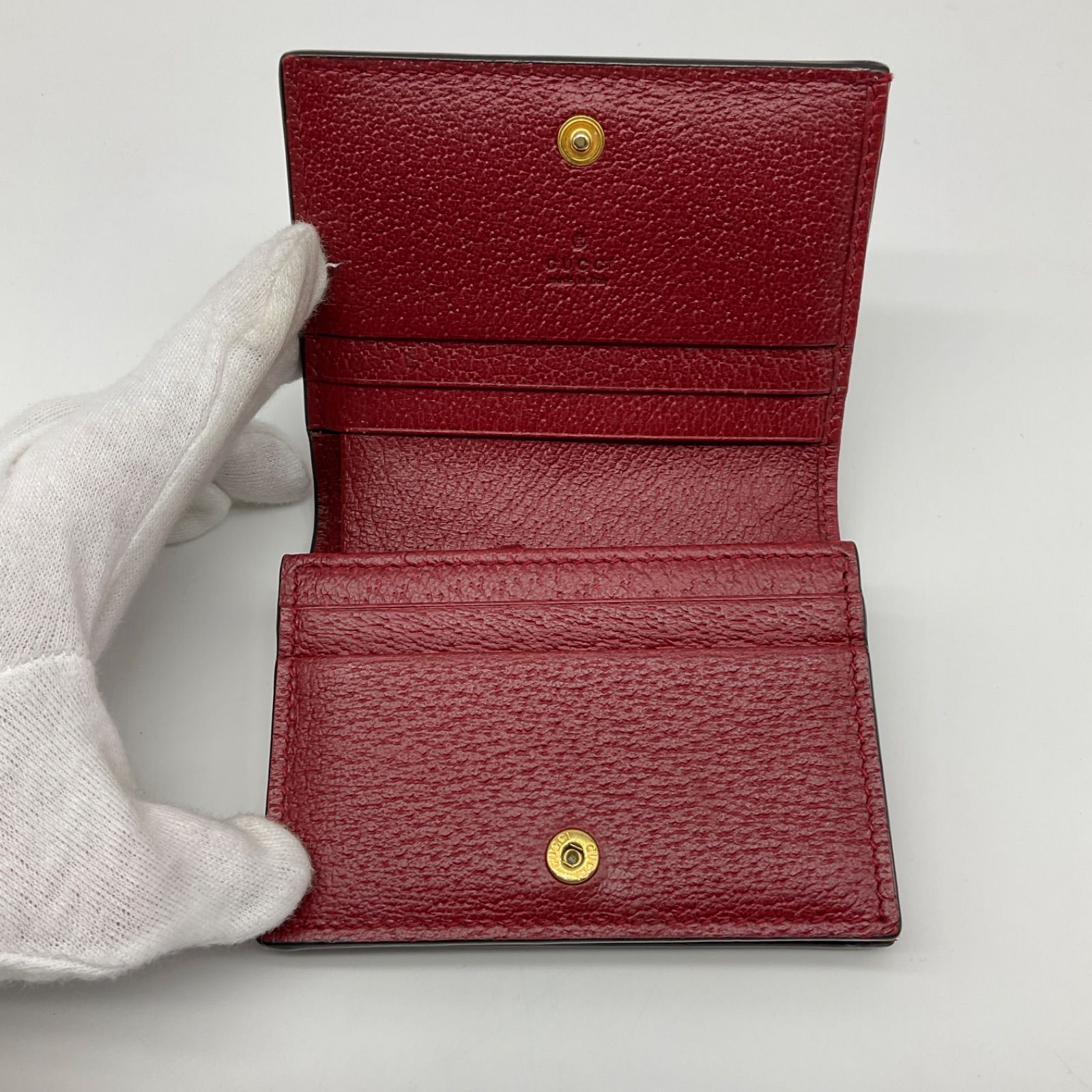 GUCCI グッチ オフィディア マーモント フローラ 花柄 コンパクト 
