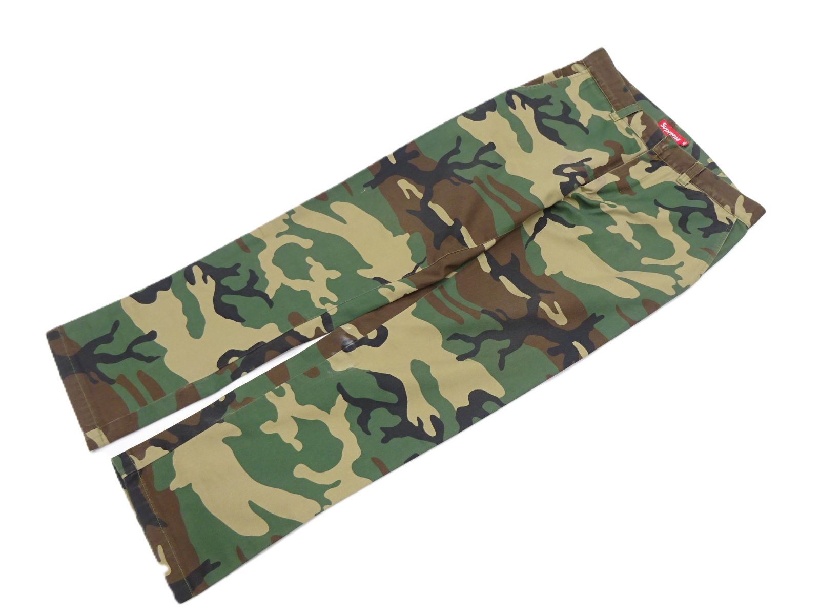 Supreme シュプリーム カモフラ パンツ 30 迷彩 Work Pnats - メルカリ