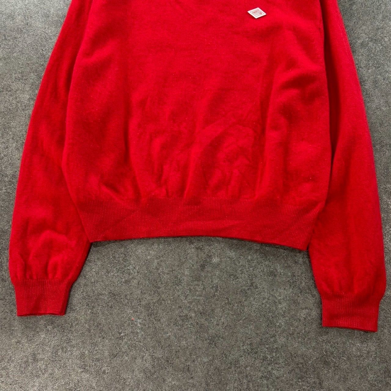 DANTON L/S Knit Sweater ダントン長袖 ニット セーター クルーネック 