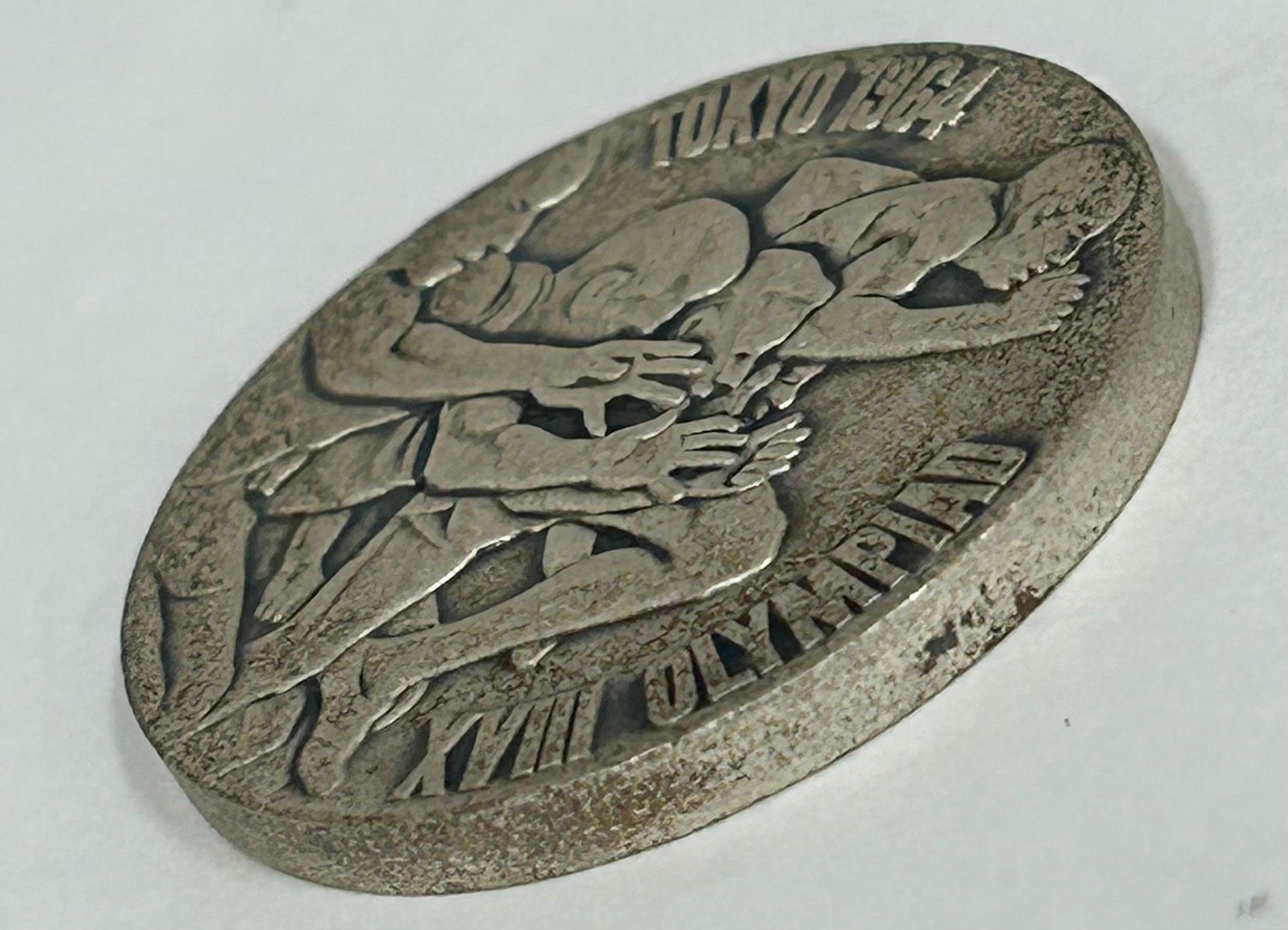 加】東京オリンピック 銀メダル 記念品 1964年 東京五輪 Tokyo Olympic