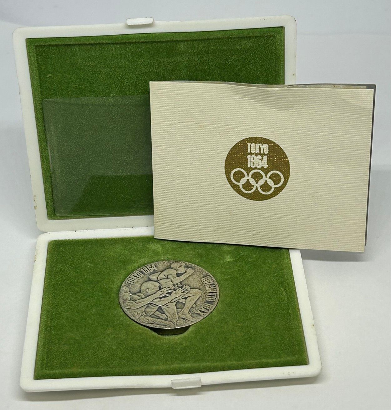 加】東京オリンピック 銀メダル 記念品 1964年 東京五輪 Tokyo Olympic
