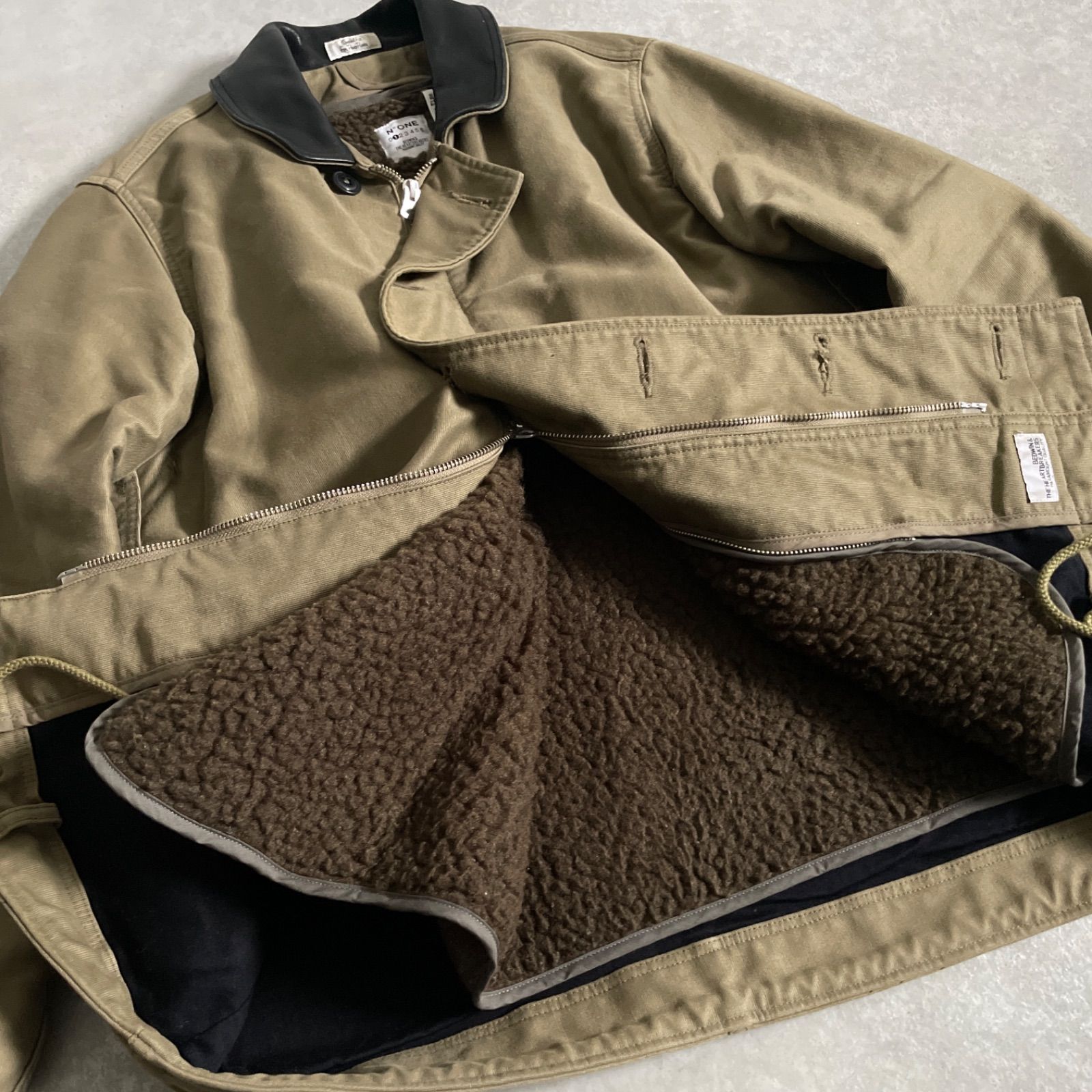 定価5.1万 BEDWIN N-1 着脱ライナー デッキジャケット ベドウィン 