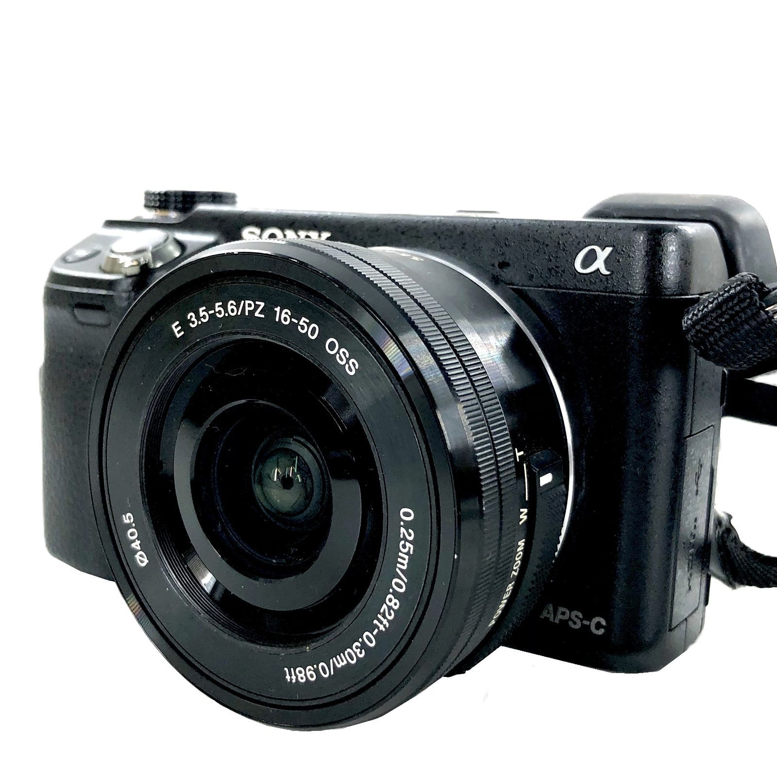SONY ソニー α NEX-6 レンズ E 3.5-5.6/PZ 16-50 OSS 0.25m/0.82ft