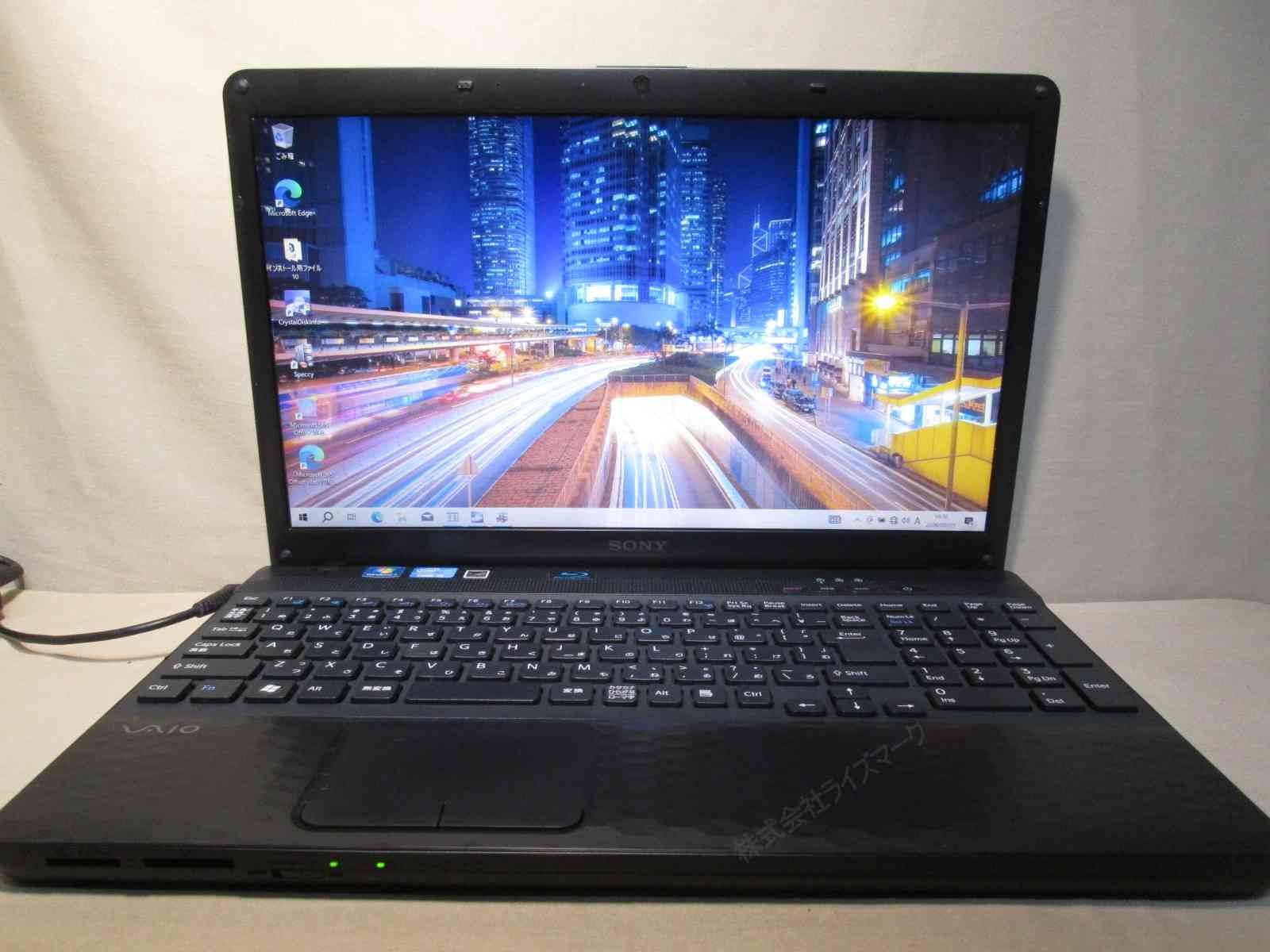 SONY VAIO VPCEH39FJ【Core i5 2450M】 【Windows10 Home】ブルーレイ 