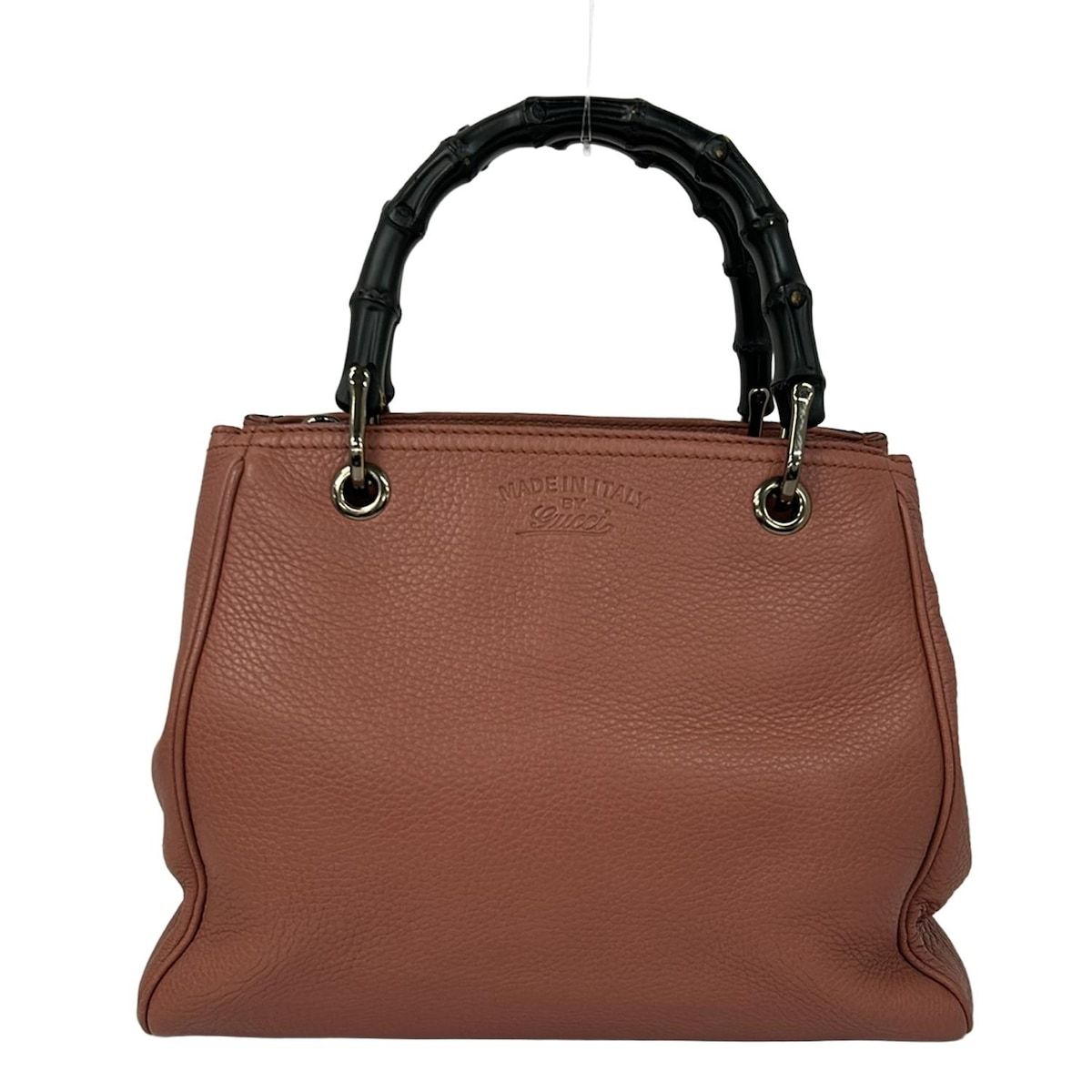 GUCCI(グッチ) ハンドバッグ バンブーショッパー 336032 ピンク 