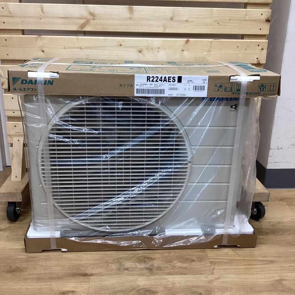 展示品 未使用品】ダイキン F224ATES-W+R224AES 6畳用空気清浄機付 